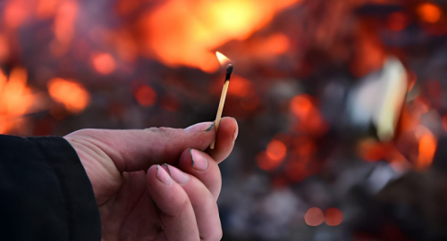 Video del piromane in Francia: la verit� sul filmato italiano